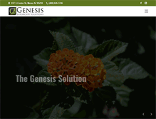 Tablet Screenshot of genesisaz.com